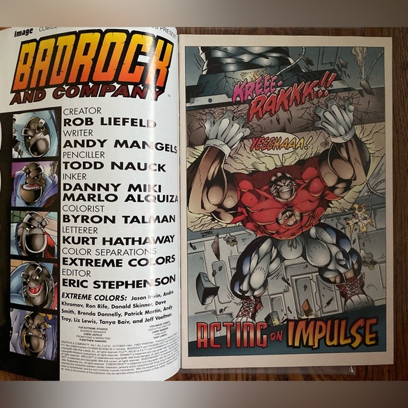 Vintage 1994 Badrock and Company Comic Book - Picture 3 of 4